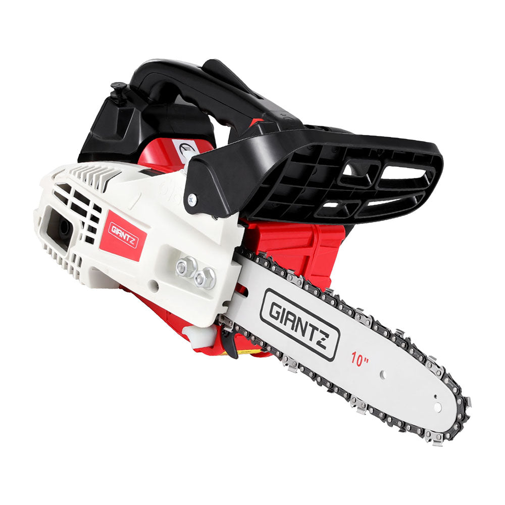 Giantz 25cc Petrol Chainsaw 10inches Bar E-Start Tree Pruning Chain Saw