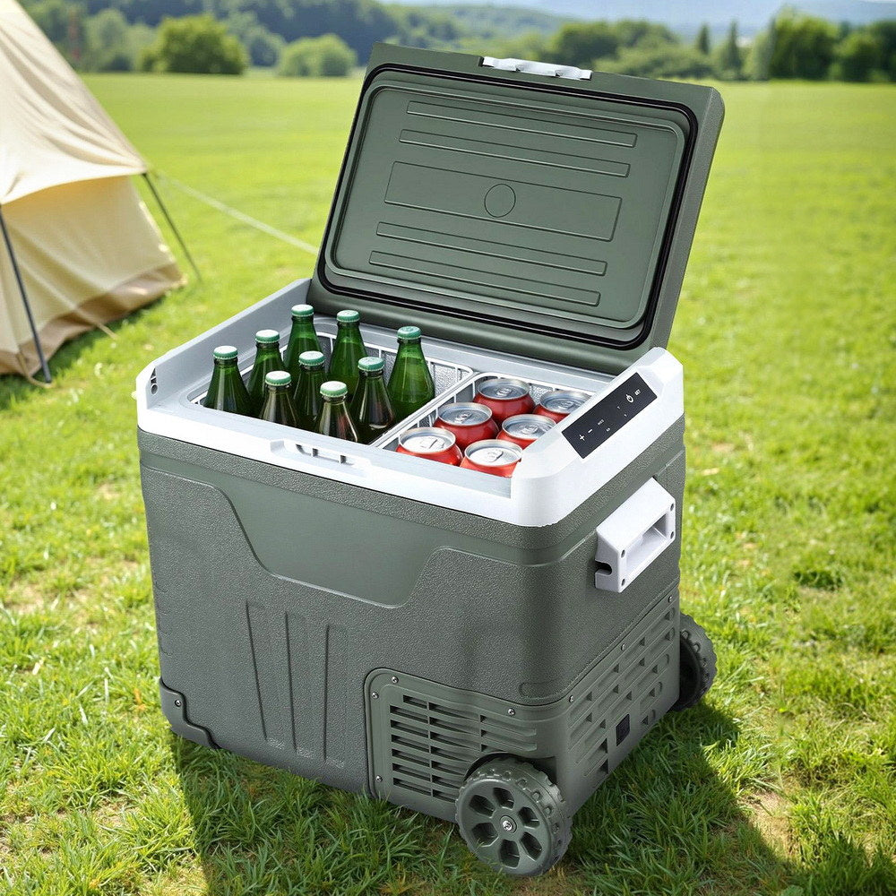 Portable Fridge 50L Camping Bar Fridges Freezer 12V/24V/240V