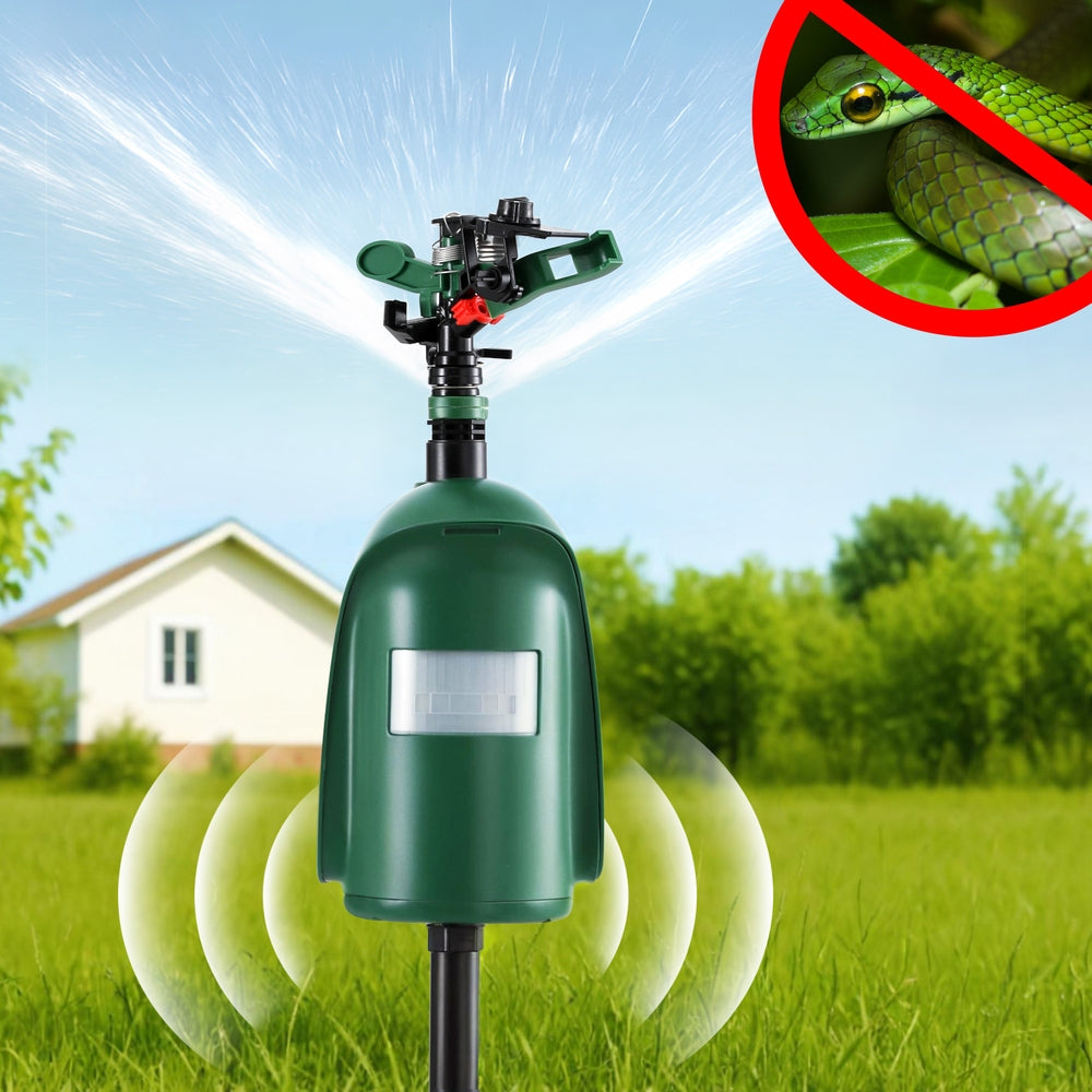 Gardeon Snake Repeller Outdoor Water Sprinkler Animal Deterrent metrodealsau
