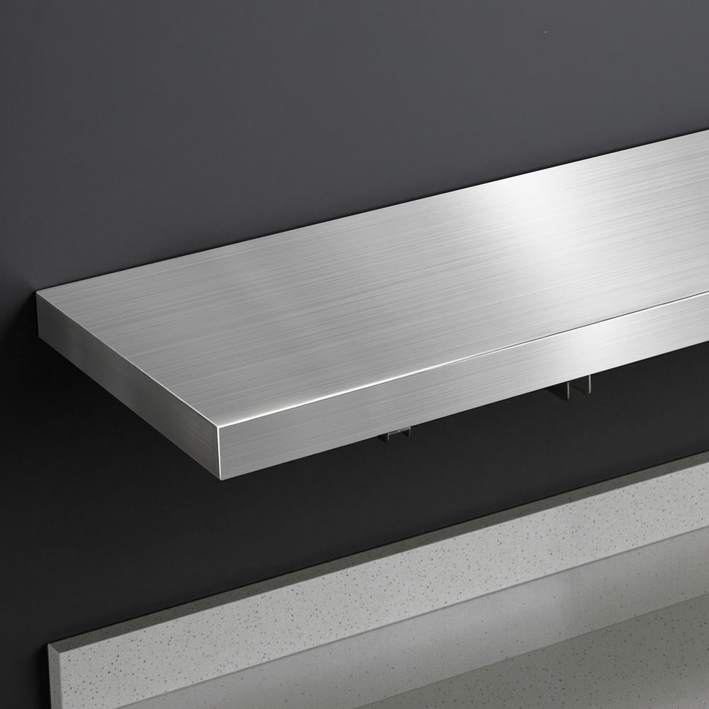 Cefito Commercial Stainless Steel Wall Shelf Kitchen Storage Rack 1200x300mm metrodealsau