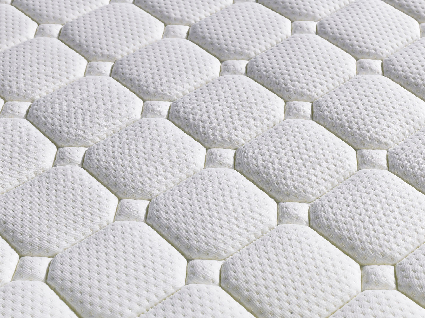 Ergopedic Mattress 5 Zone Latex Pocket Spring Mattress In A Box 30cm - King Single - White Grey Black