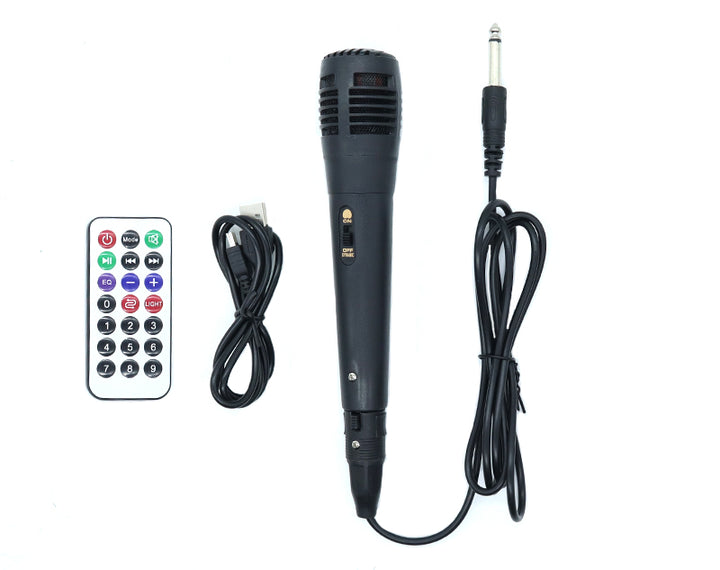 Precision Audio Dual 8" Portable Karaoke Bluetooth Party Speaker AO8209
