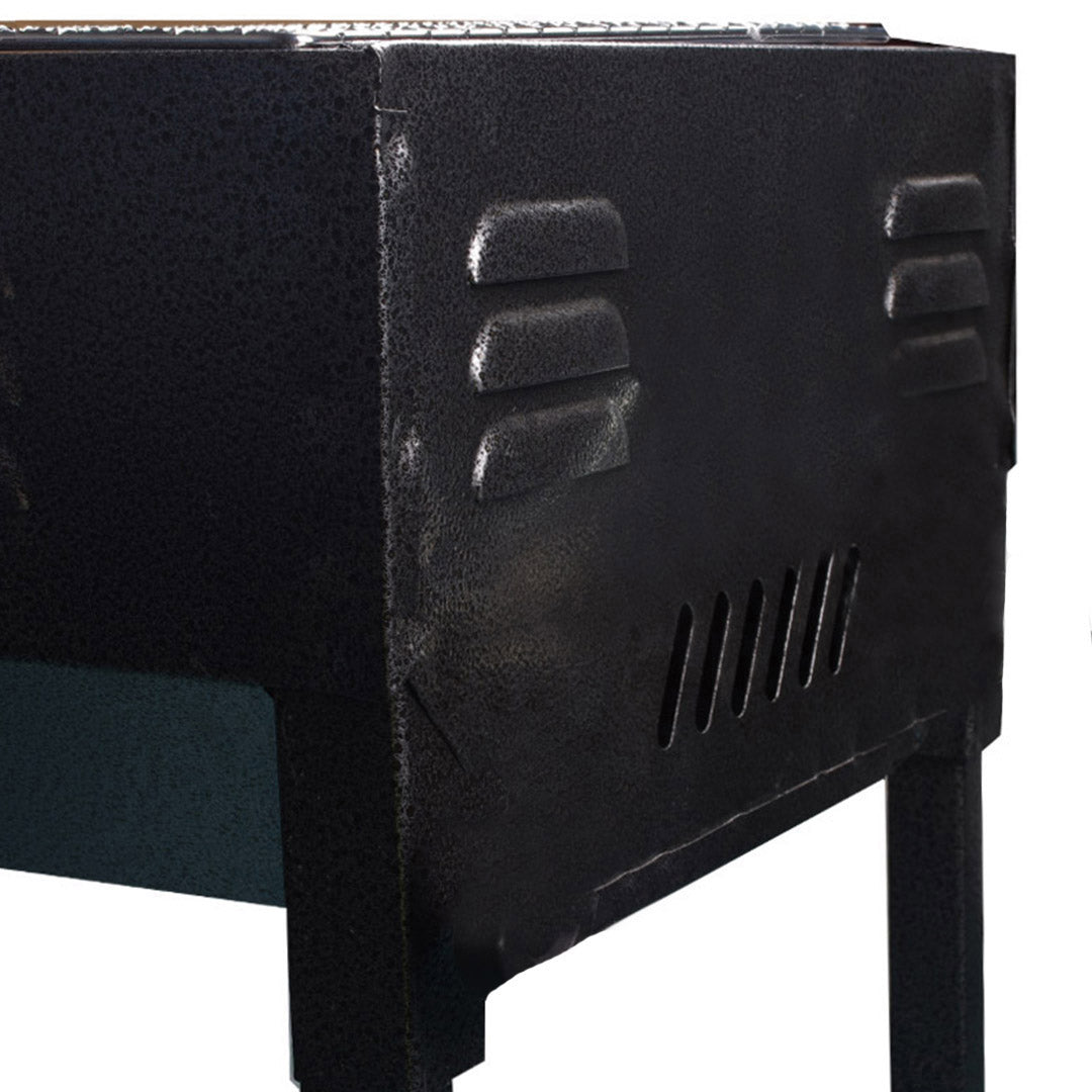 SOGA 72cm Portable Folding Thick Box-Type Charcoal Grill for Outdoor BBQ Camping
