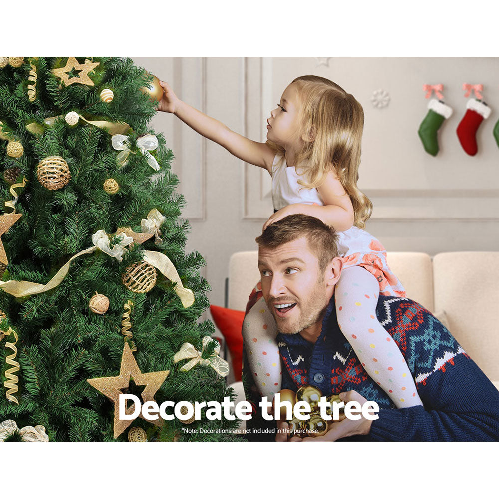 Jingle Jollys 1.8M 6FT Christmas Tree Xmas Decoration Green Home Decor 800 Tips Green