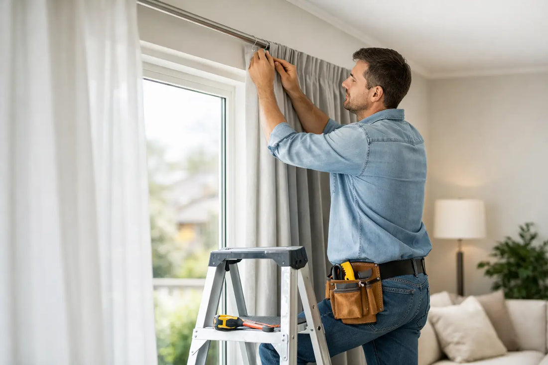 Curtain Installation for a Better Fit at Home