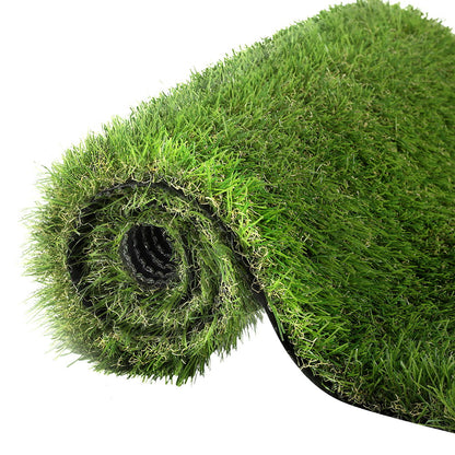 Prime Turf Artificial Grass 35mm 2mx5m Synthetic Fake Lawn Turf Plastic Plant 4-coloured