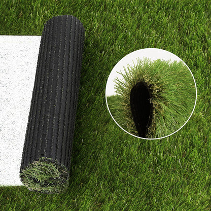 Prime Turf Artificial Grass 45mm 2mx5m Synthetic Fake Lawn Turf Plastic Plant 4-coloured