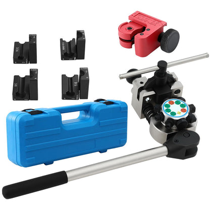 Giantz 45° Brake Line Flaring Tool Kit for 3/16inches-3/8inches Tubing with Cutter