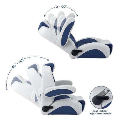 Seamanship Reclining Captain Boat Seat 90°-155° Recline, 19cm Thick Cushion