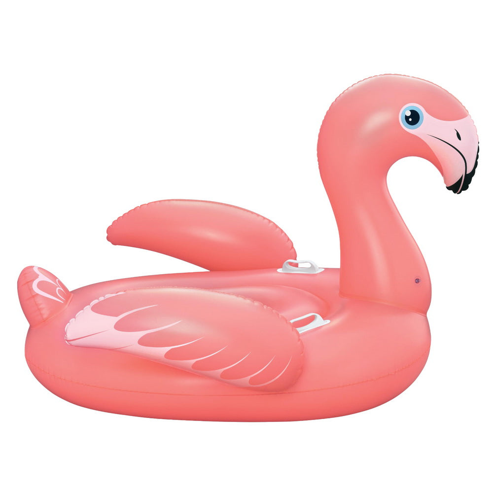Bestway Flamingo Float Rider Inflatable Ride On Floating Pool Lounger 148x127CM