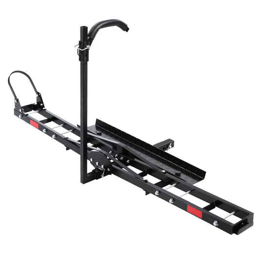 Giantz Motorcycle Motorbike Carrier Rack Ramp 2inchesTowbar Adjustable Height Black,Giantz Motorcycle Motorbike Carrier Rack Ramp 2inchesTowbar Adjustable Height Black