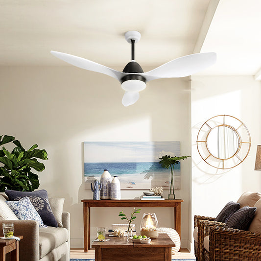 Devanti 48'' Ceiling Fan DC Motor w/Light w/Remote - White