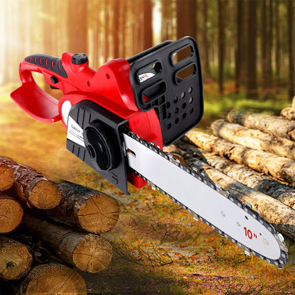 Giantz Chainsaw 10inches 20V Cordless Saw Electric Battery Rechargeable,Giantz Chainsaw Electric Cordless 20V 10inches Saw Wood Cutter Pruner Li-lon Battery