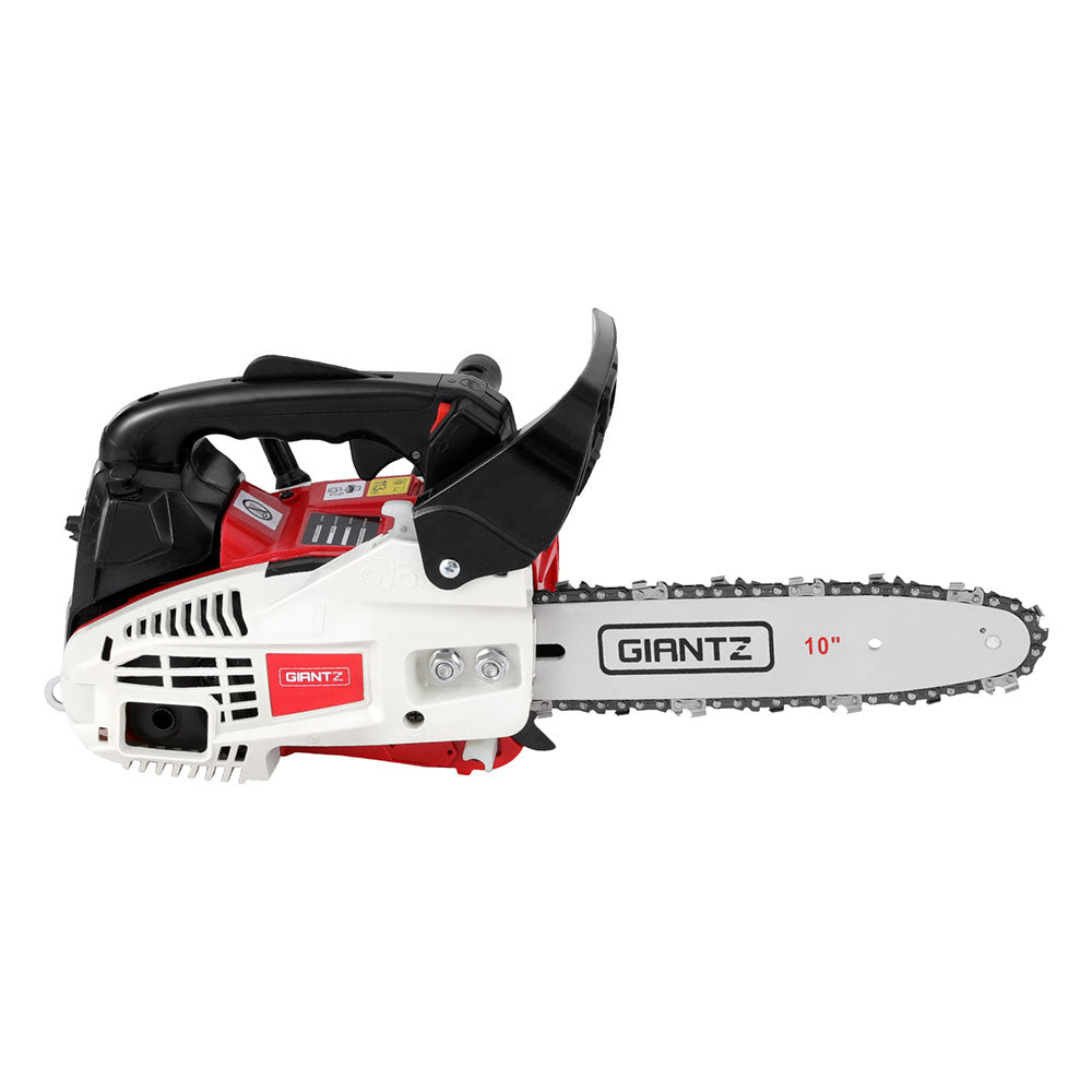 Giantz 25cc Petrol Chainsaw 10inches Bar E-Start Tree Pruning Chain Saw
