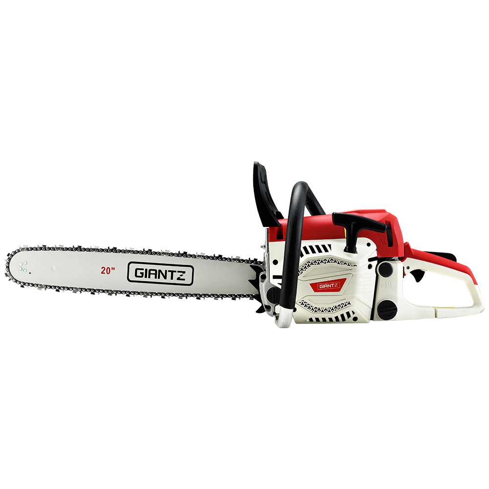 Giantz Chainsaw Petrol 62CC 20inches Bar Commercial E-Start Pruning Chain Saw,Giantz Chainsaw Petrol 62CC 20inches Bar Commercial E-Start Pruning Chain Saw 4.5HP