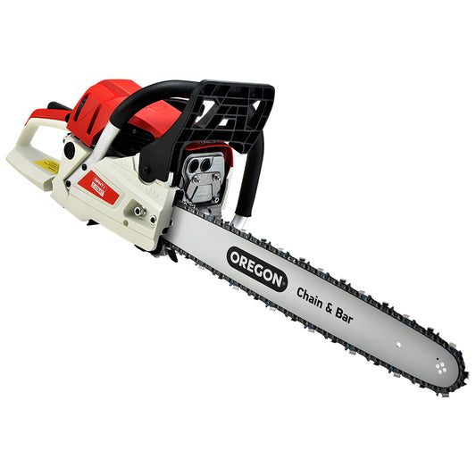 Giantz Chainsaw Petrol 52CC 20inches Oregon Bar Commercial E-Start Pruning Chain Saw