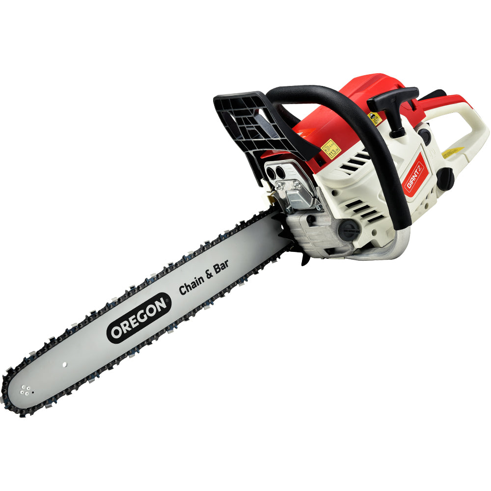 Giantz Chainsaw Petrol 52CC 20inches Oregon Bar Commercial E-Start Pruning Chain Saw