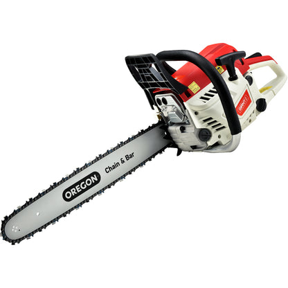 Giantz Chainsaw Petrol 52CC 20inches Oregon Bar Commercial E-Start Pruning Chain Saw