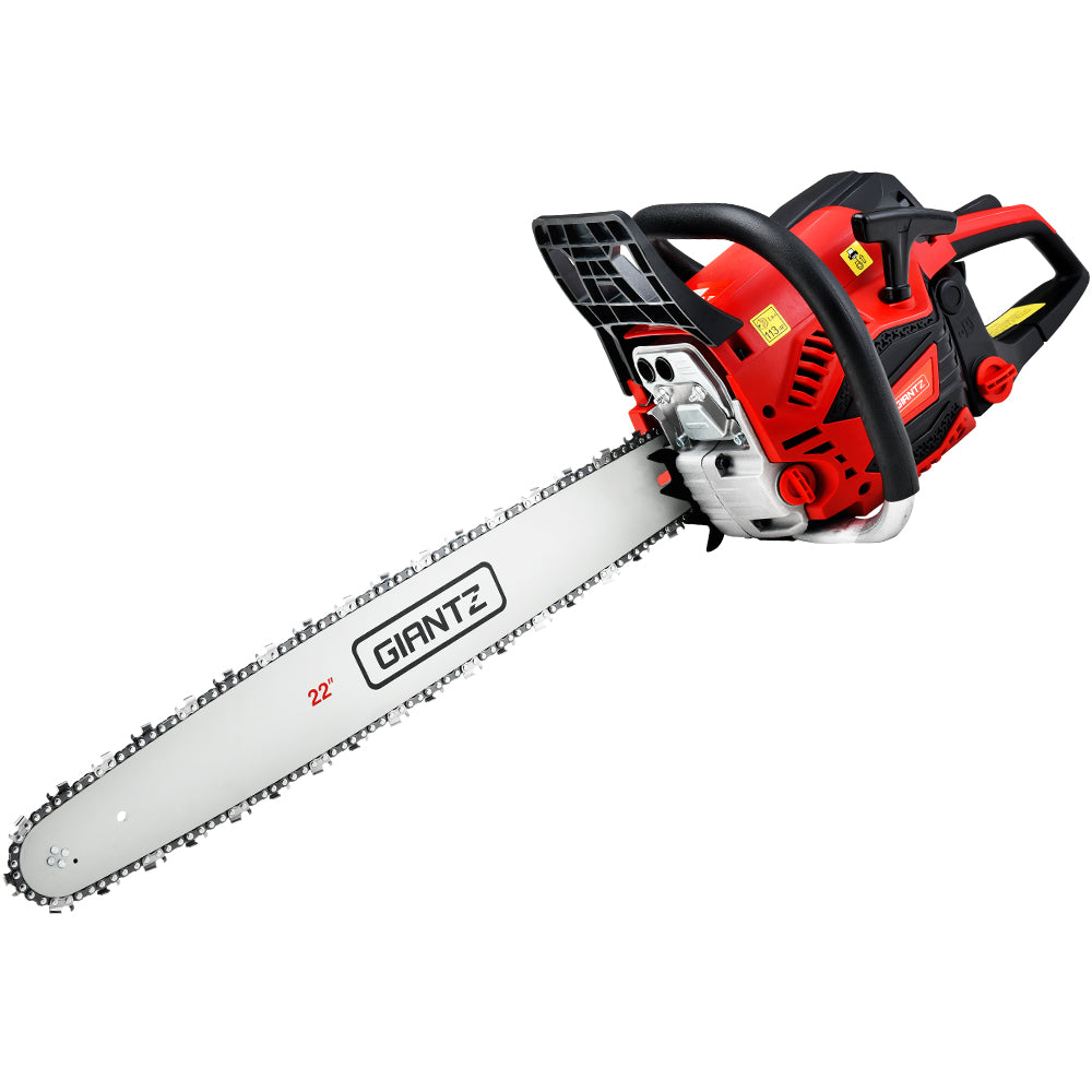 Giantz Chainsaw Petrol 58CC 22inches Bar Commercial E-Start Pruning Chain Saw,Giantz Chainsaw Petrol 58CC 22inches Bar Commercial E-Start Pruning Chain Saw 4.2HP