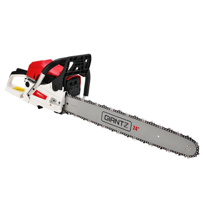 Giantz Chainsaw Petrol 72CC 24inches Bar Commercial E-Start Pruning Chain Saw,Giantz Chainsaw Petrol 72CC 24inches Bar Commercial E-Start Pruning Chain Saw 5.5HP