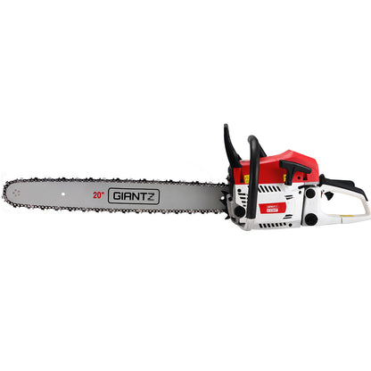 Giantz Chainsaw Petrol 62CC 20inches Bar Commercial E-Start Pruning Chain Saw Spark Plug