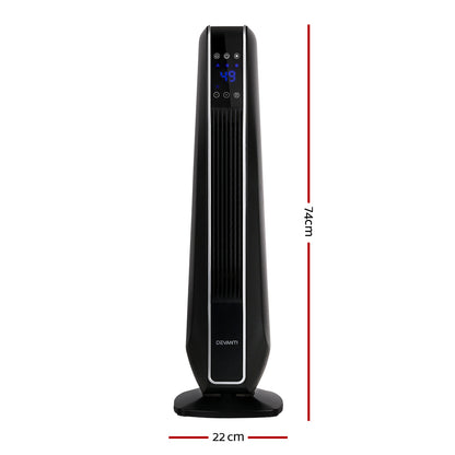 Devanti Electric Ceramic Tower Heater 2400W metrodealsau