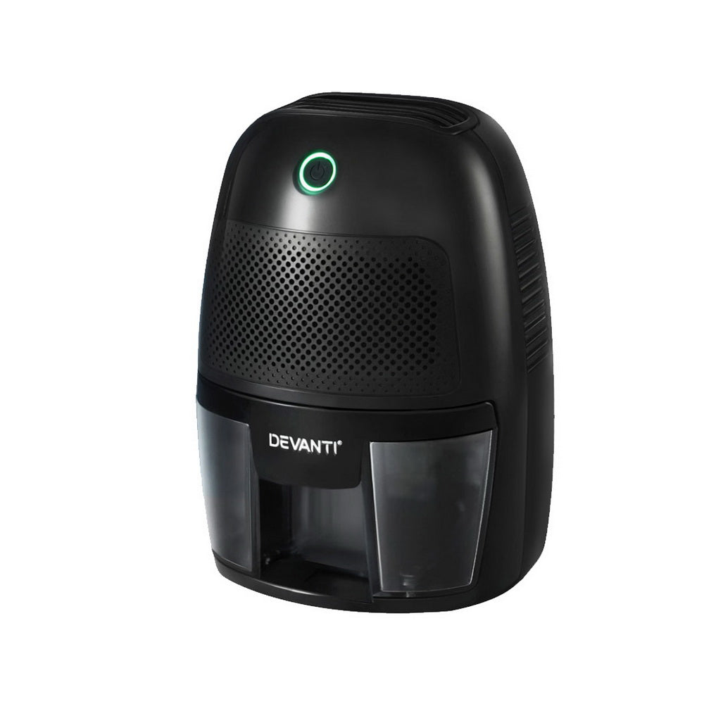 Devanti Dehumidifier 600ML Air Purifier Black