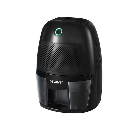 Devanti Dehumidifier 600ML Air Purifier Black