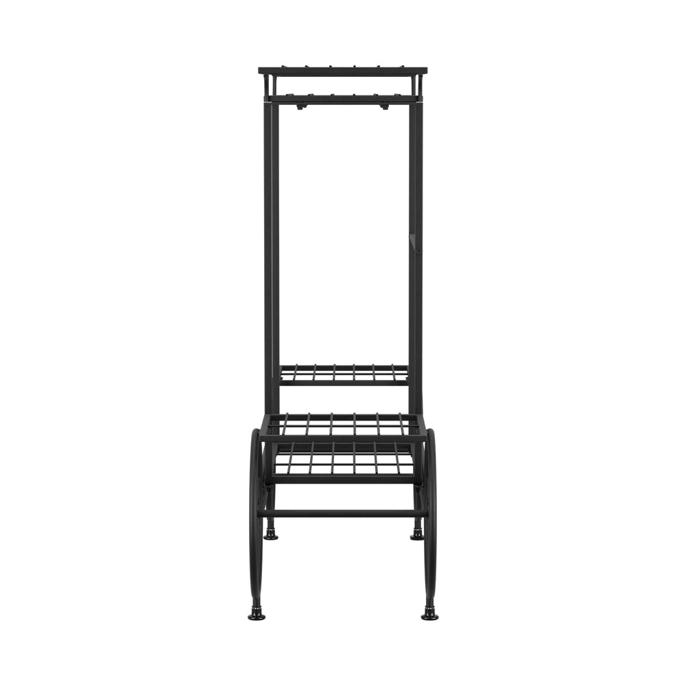 Artiss Plant Stand 6 Tier Iron 4 Wheeler metrodealsau