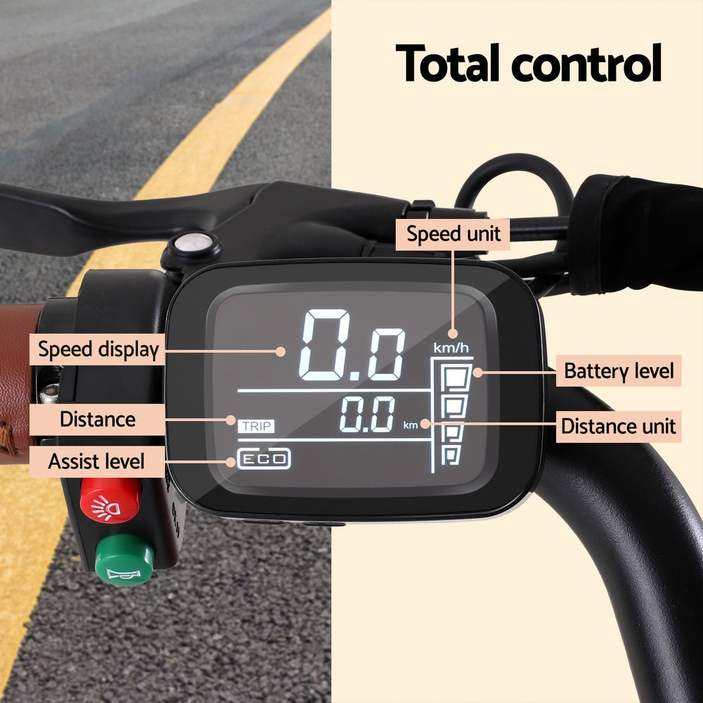 Everfit 26inches Electric Bike City Bicycle eBike e-Bike Commuter w/ Battery WH