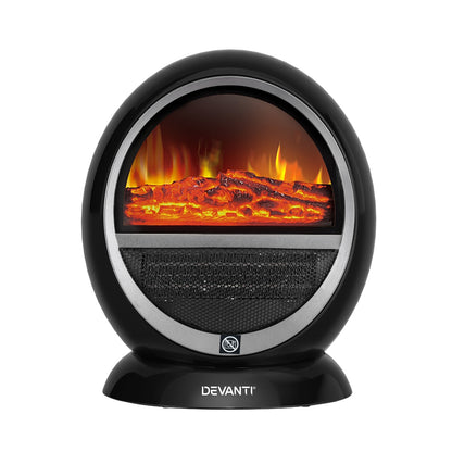 Devanti Electric Fireplace Fire Heaters 1500W metrodealsau