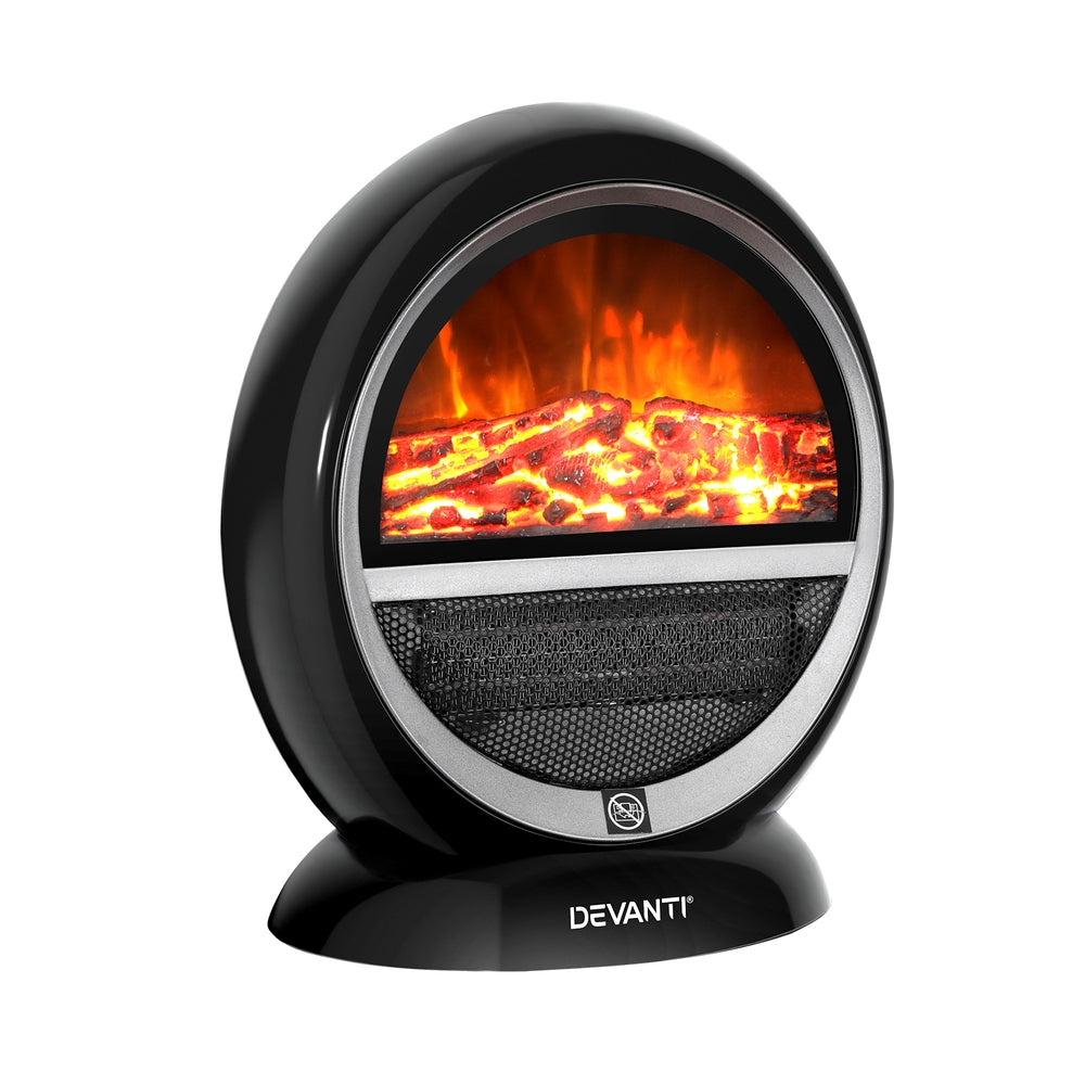 Devanti Electric Fireplace Fire Heaters 1500W metrodealsau