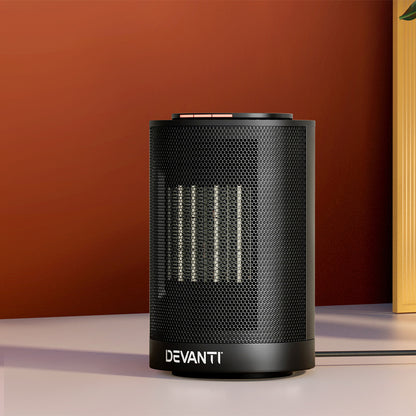 Devanti Electric Fan Heater 1200W metrodealsau