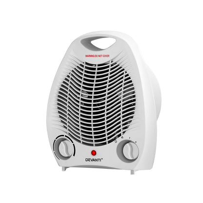 Devanti Electric Fan Heater 2000W metrodealsau