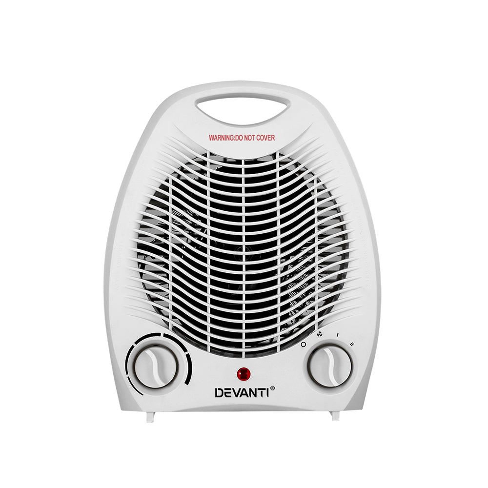 Devanti Electric Fan Heater 2000W metrodealsau