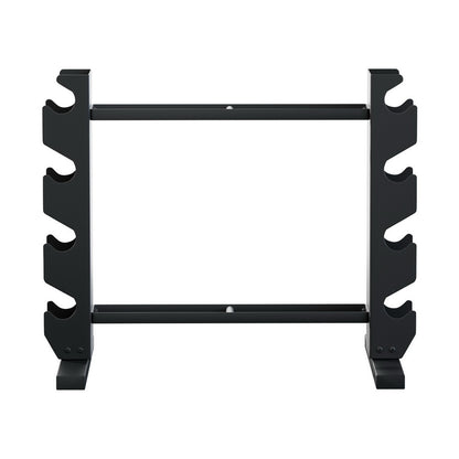Everfit Dumbbells Rack Dumbbell Kettlebell Stand Home Gym Storage 200kg Capacity