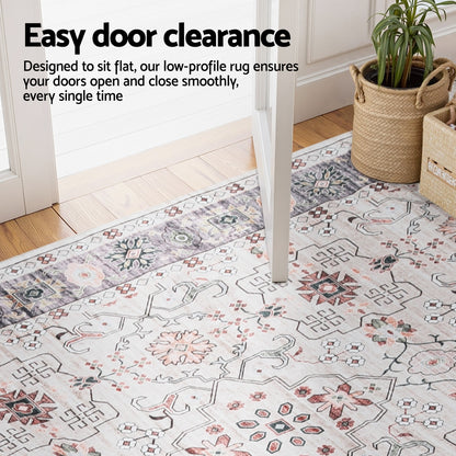 Artiss Washable Floor Rug 200x290cm Large Area Rug Modern Living Room Carpet