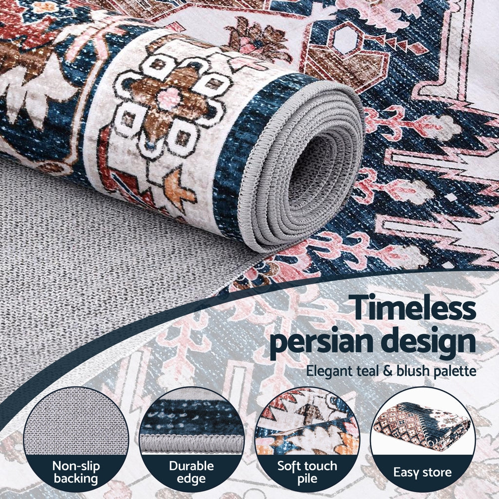 Artiss Floor Rug 200X290cm Large Washable Persian Area Rug Living Room Carpet