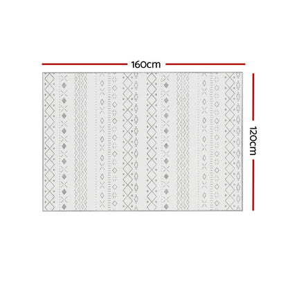 Artiss Rug 120x160cm Area Rug Washable Mat Large Carpet Soft Short Pile Una