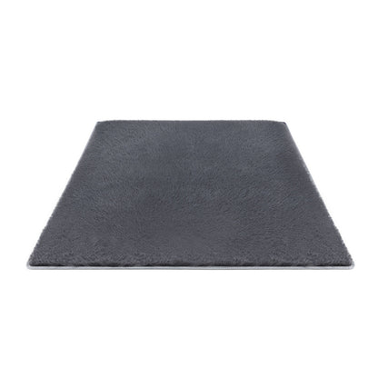 Artiss Floor Rug 140x200cm Plush Area Shaggy Rug Living Room Bedroom Carpet Grey