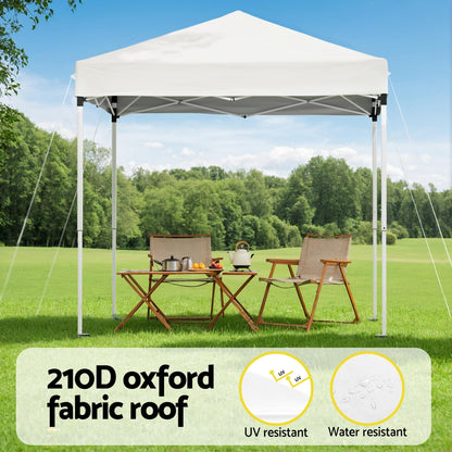 Instahut Gazebo 2x2m Outdoor Patio Garden Marquee Shade White