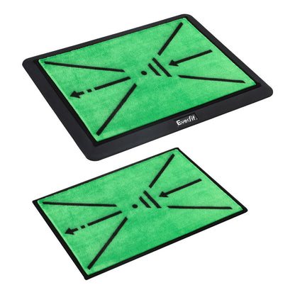 Everfit Golf Hitting Mat Training Swing Path Feedback Detection Batting 44x33cm