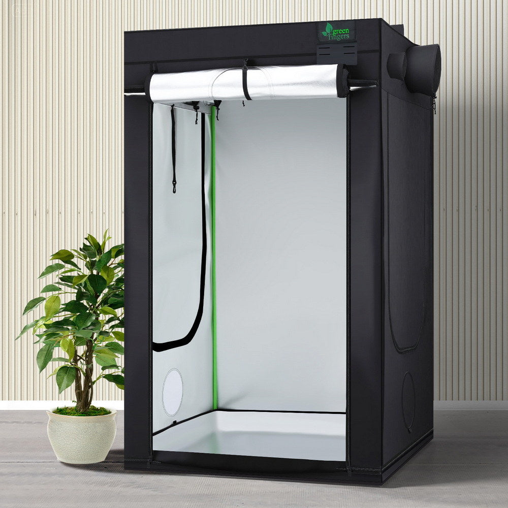 Green Fingers Grow Tent Kits 120x120x200cm Hydroponics Indoor Grow System