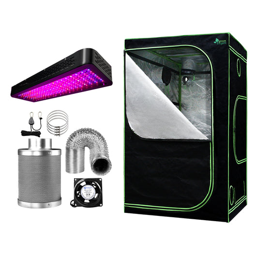 Green Fingers Grow Tent Light Kit 120x120x200CM 2000W LED 6inches Vent Fan,Green Fingers Grow Tent Light Kit LED 2000W Full Spectrum 6inches Vent 120x120x200CM