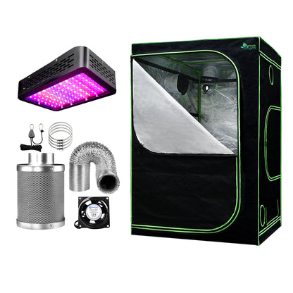 Green Fingers Grow Tent Light Kit 150x150x200CM 1000W LED 6inches Vent Fan,Green Fingers Grow Tent Light Kit LED 1000W Full Spectrum 6inches Vent 150x150x200CM