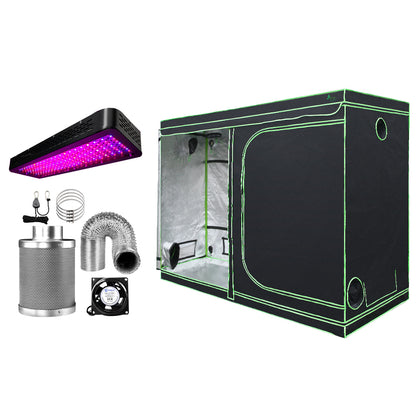 Green Fingers Grow Tent Light Kit 280x140x200CM 2000W LED 6inches Vent Fan,Green Fingers Grow Tent Light Kit LED 2000W Full Spectrum 6inches Vent 280x140x200CM