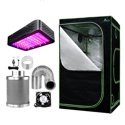 Green Fingers Grow Tent Light Kit 90x90x180CM 1000W LED 6inches Vent Fan,Green Fingers Grow Tent Light Kit LED 1000W Full Spectrum 6inches Vent 90x90x180CM