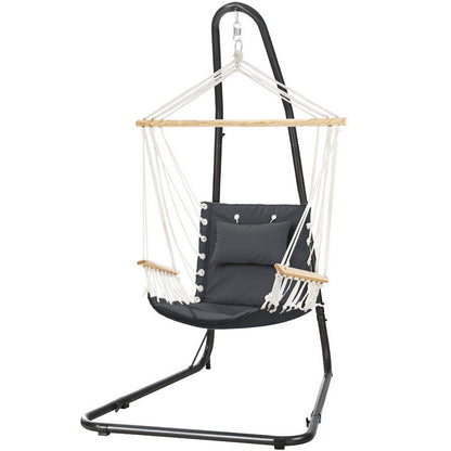 Gardeon Hammock Chair with Heavy Duty Steel Stand