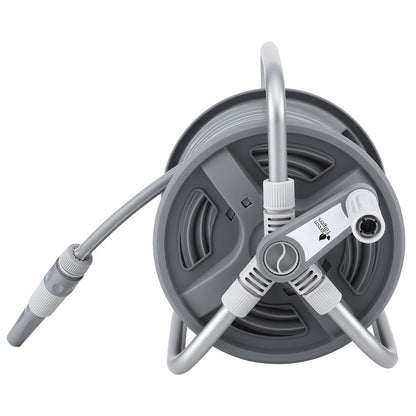 Green Fingers 20m Retractable Garden Hose Reel Heavy Duty 1/2inches Hose Auto Rewind