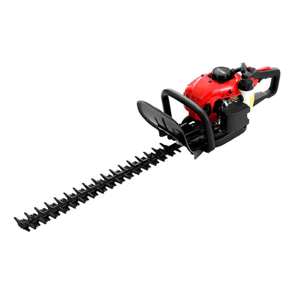 Giantz 25.4CC Petrol Hedge Trimmer 24inches Dual Blade Tree Grass Garden Tool